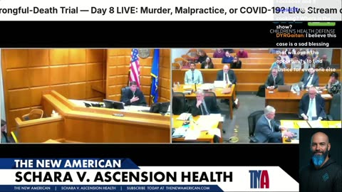 Grace Schara Trial Day 8 LIVE – Rebuttal to Binstock & Fisk on X-Rays, Consent, and COVID Claims