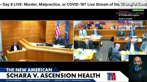 Grace Schara Trial Day 8 LIVE – Rebuttal to Binstock & Fisk on X-Rays, Consent, and COVID Claims