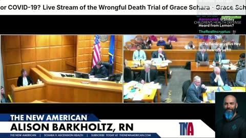 Grace Schara Trial Day 8 LIVE – Rebuttal to Binstock & Fisk on X-Rays, Consent, and COVID Claims