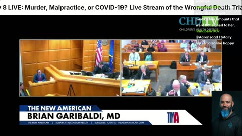 Grace Schara Trial Day 8 LIVE – Rebuttal to Binstock & Fisk on X-Rays, Consent, and COVID Claims