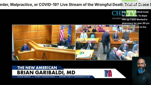 Grace Schara Trial Day 8 LIVE – Rebuttal to Binstock & Fisk on X-Rays, Consent, and COVID Claims
