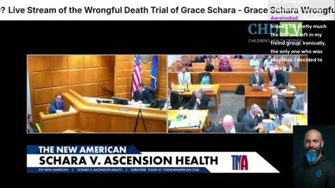 Grace Schara Trial Day 8 LIVE – Rebuttal to Binstock & Fisk on X-Rays, Consent, and COVID Claims