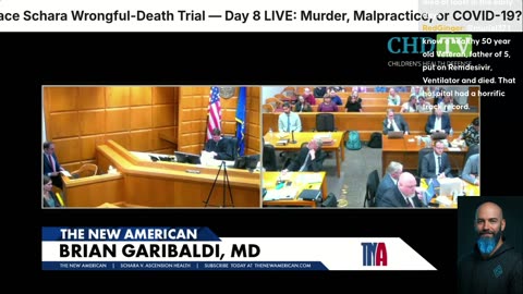 Grace Schara Trial Day 8 LIVE – Rebuttal to Binstock & Fisk on X-Rays, Consent, and COVID Claims