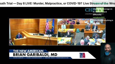 Grace Schara Trial Day 8 LIVE – Rebuttal to Binstock & Fisk on X-Rays, Consent, and COVID Claims