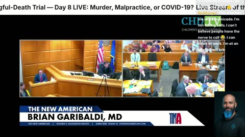 Grace Schara Trial Day 8 LIVE – Rebuttal to Binstock & Fisk on X-Rays, Consent, and COVID Claims