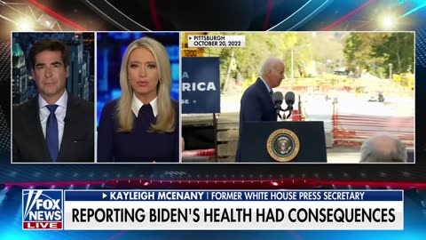 ‘SHAME ON REPORTERS’: Kayleigh McEnany lambasts the 'lack' of reporting on Biden’s decline