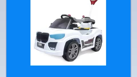 Carrinho Passeio e Pedal BM CAR - Branco - Maral