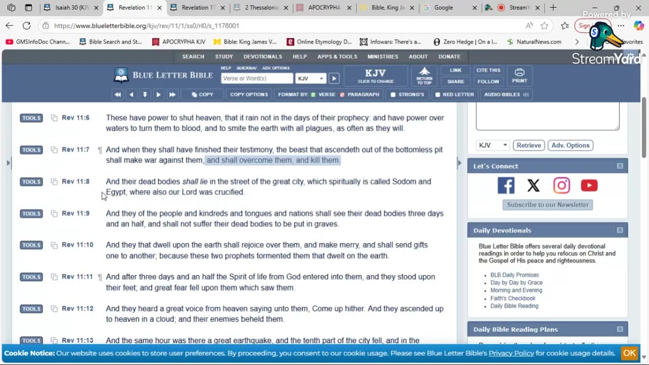 My people have changed their glory for that which doth not profit.