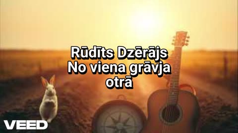 Rūdīts dzērājs No viena grāvja otrā