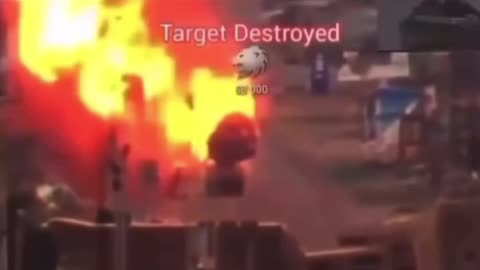 Target Destroyed Boom 💥 Isreali tank Gaza