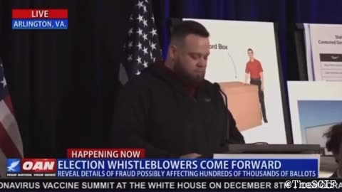 "I was driving COMPLETED ballots from NY to PA. I didn’t know why, so I decided to speak up."