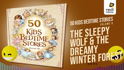Vol6.S35. The Sleepy Wolf and the Dreamy Winter Forest