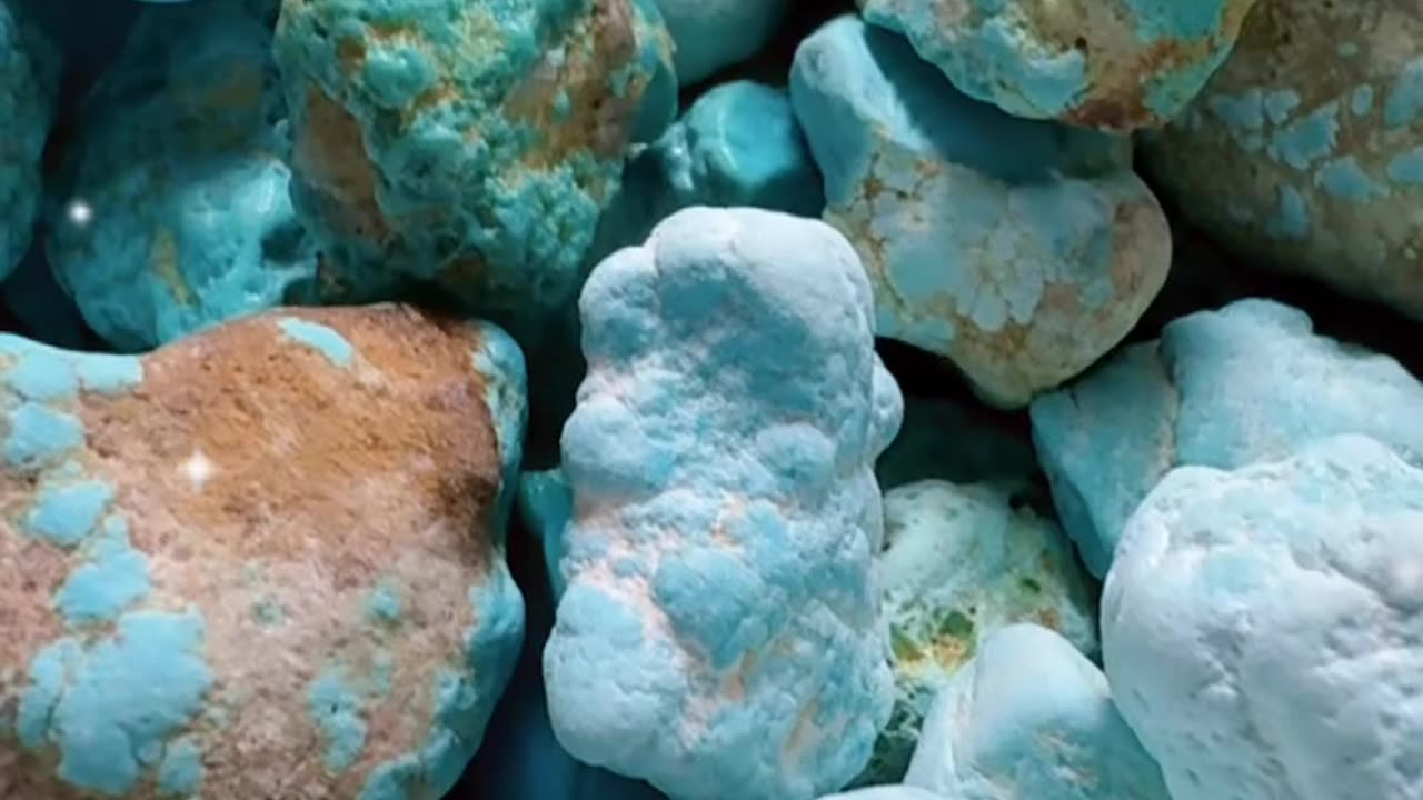 250606-1 Turquoise Rough: Earth's Mysterious Easter Eggs Hidden in Stone