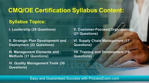 [updated] ASQ CMQ/OE Exam | How to Begin Your Prep