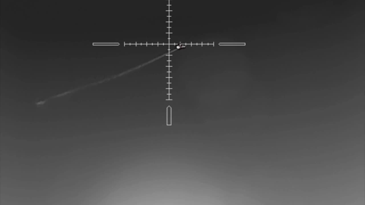 Russian AAA Gunner Scores a Hit, But Can't Bring Down Ukrainian Drone