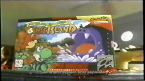 Super Mario World 2 Yoshi's Island SNES Commercial - Retro Game Trailer