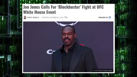 Jon Jones Hints At UFC Event At White House