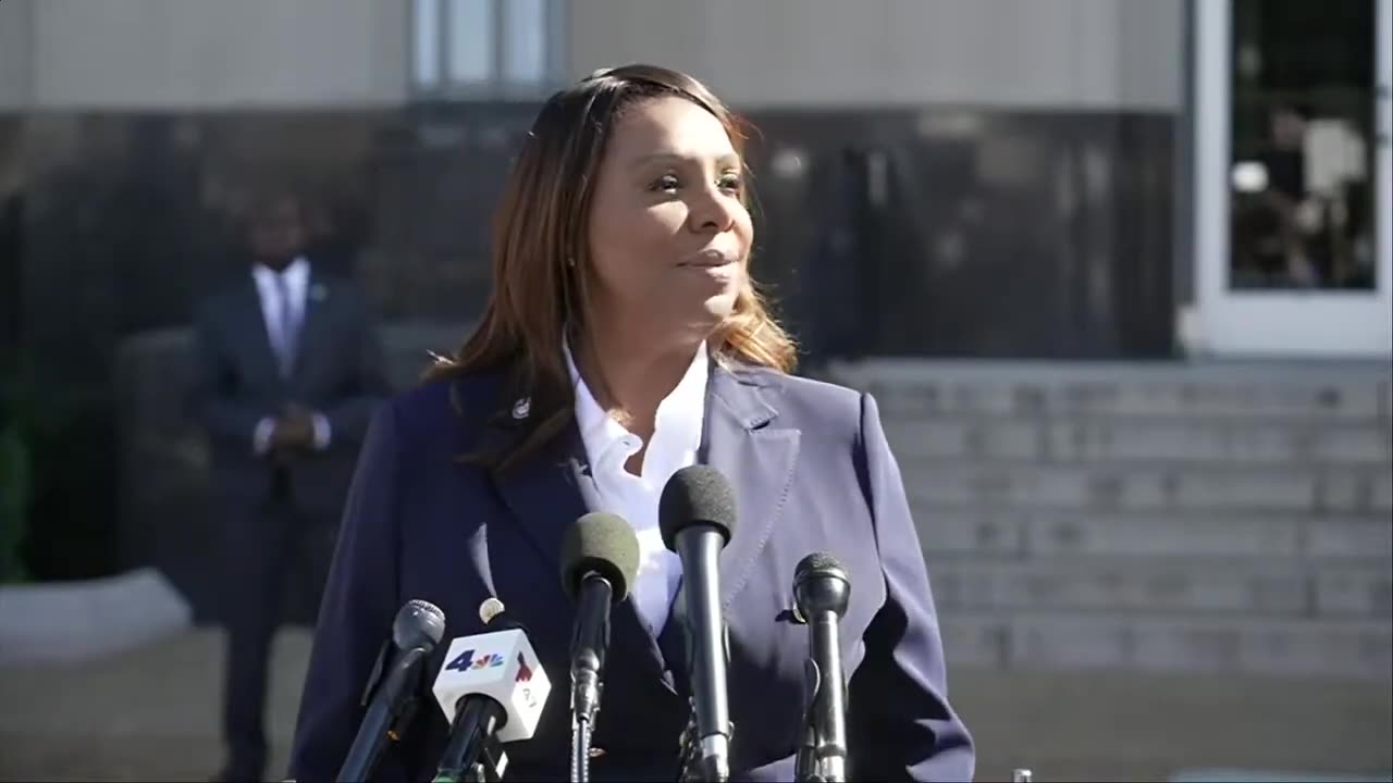 Letitia James claims Trump is using justice system as 'tool of revenge' - October 24, 2025