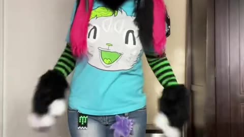 Cute Scene Fursuit Outfit 🥺 FURSUIT VIDEO BY @Cigsnvalentines on TikTok #furry #fursuit