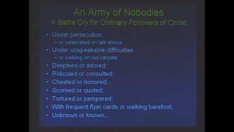 The Once And Future Church Session 2 A Global Trend Chuck Missler