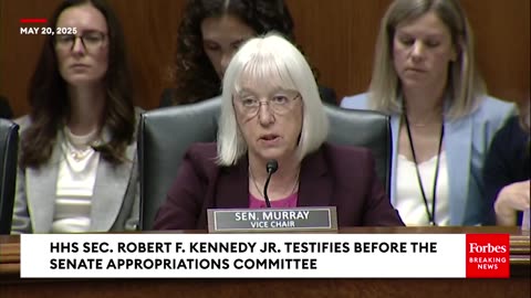BRUTAL CLASH: Patty Murray & RFK Jr. Lob Shock Accusations Against Each Other, Chair Has To Step In