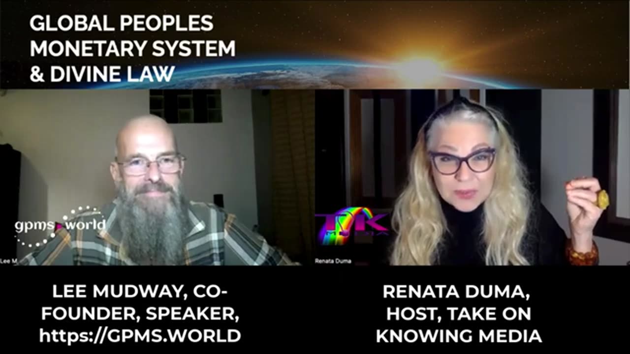Renata Duma and Interview 1 with Lee Mudway, Visionary, Speaker, GPMS. WORLD
