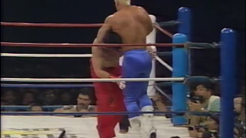 (1991.03.21) The Great Muta vs Sting - NJPW Starrcade