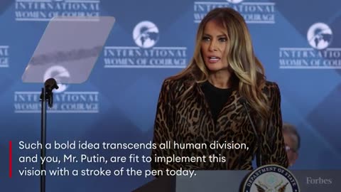 REVEALED: Melania Trump Writes Direct Letter To Vladimir Putin—This Is What It Said