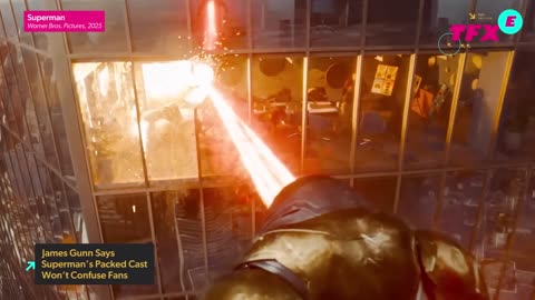 James Gunn is Confident Superman's Lengthy Character Roster Won't Confuse Y