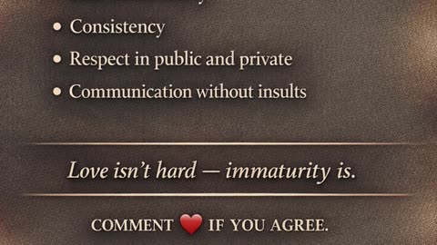 HOW TO TREAT YOUR PARTNER