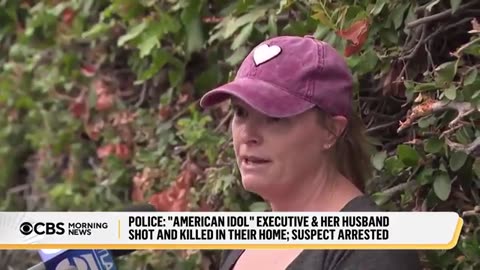 Suspect arrested in mysterious deaths of "American Idol" executive, husband