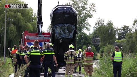 Zoekactie naar drenkeling leidt tot vondst overleden persoon in auto: Michel Reijinga