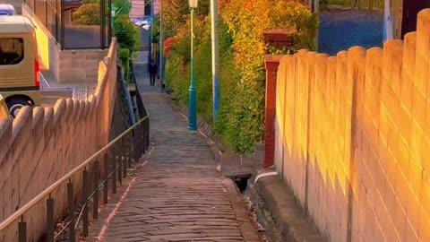 "Chasing Sunsets: A Golden Hour at the Cliffside"