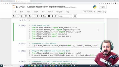 27.10 Logistic Regression ROC Krish Naik ML