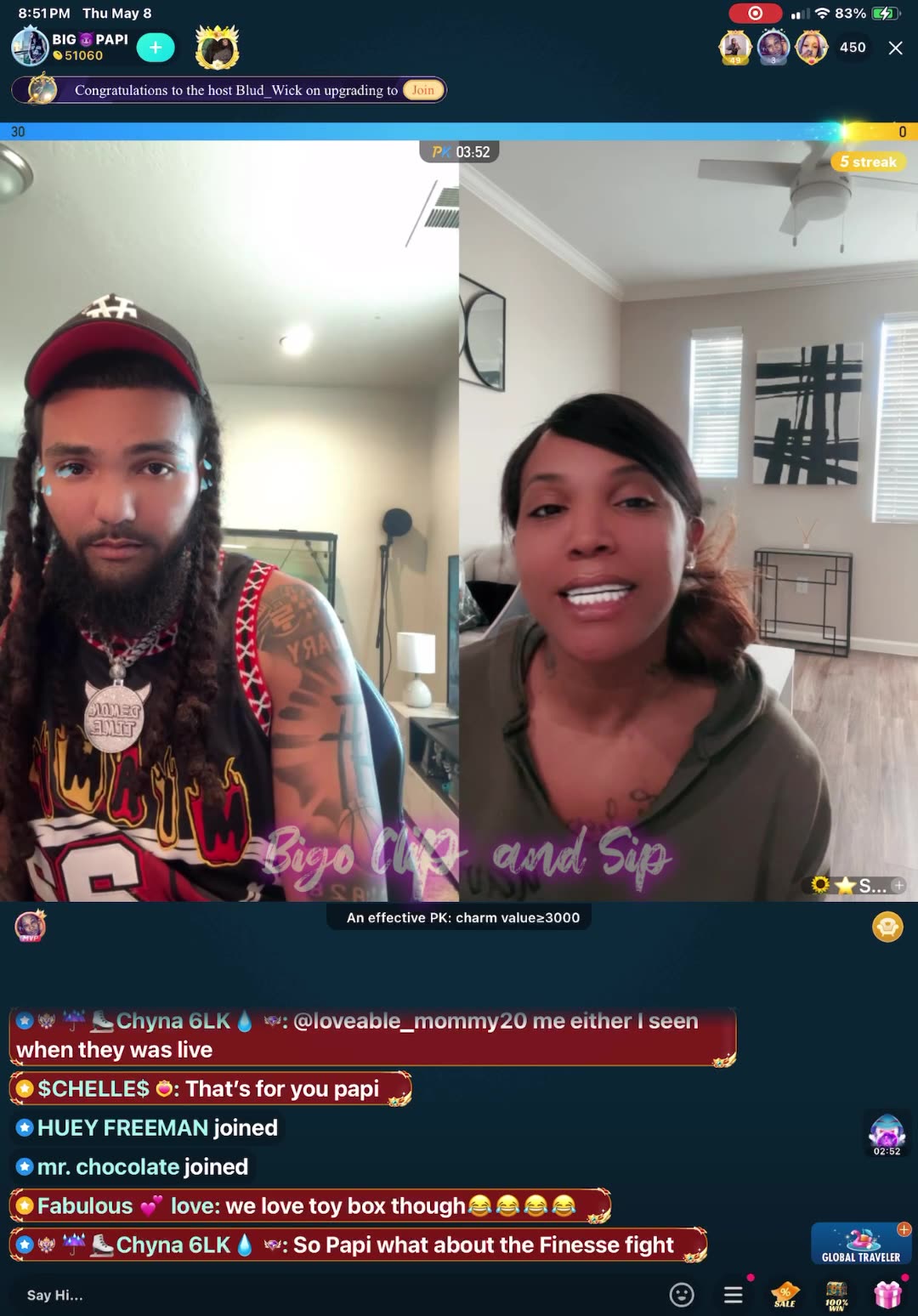 Papi lines Savanna n recaps Tinkerville 2 trailer n fights 5/8/25 #bigoclipandsip