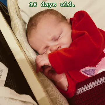 Kayla’s Day 18 Dreamland: Adorable Sleeping Newborn Magic!