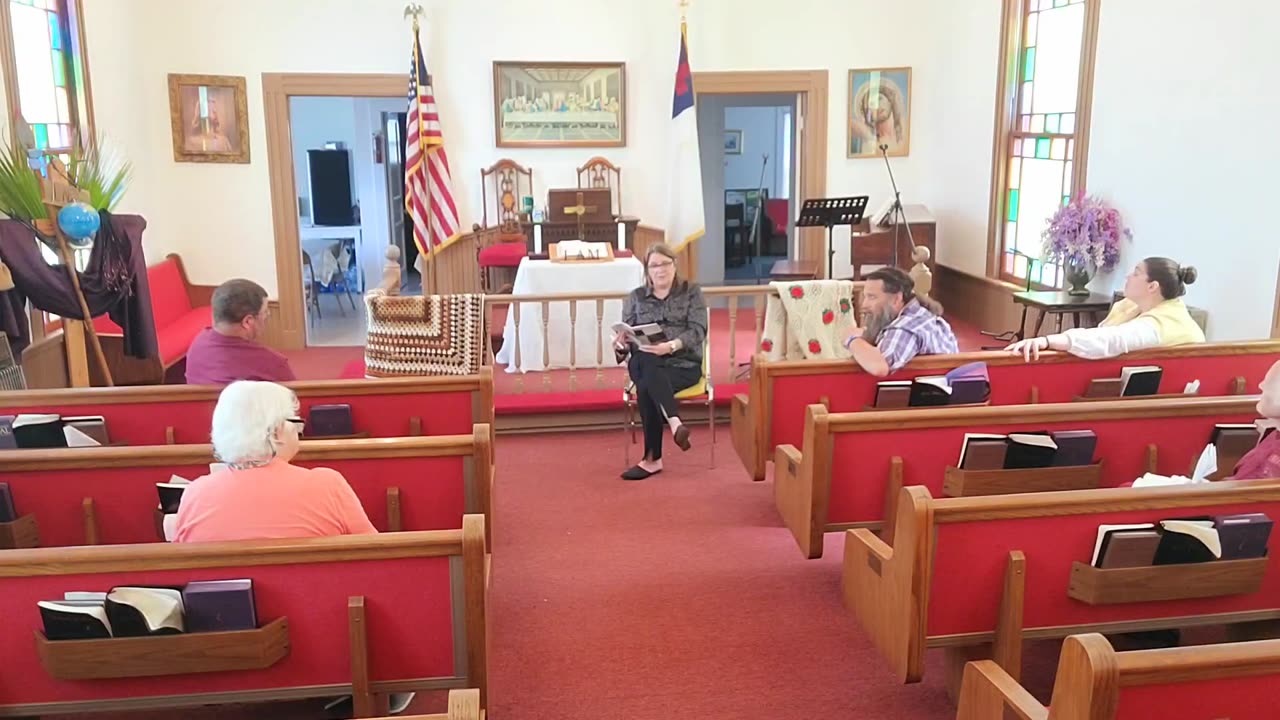 Vernon Chapel Sunday School (The Right Sacrifice For Washing Sins Away) led by Lynn Sadler 4/6/2025