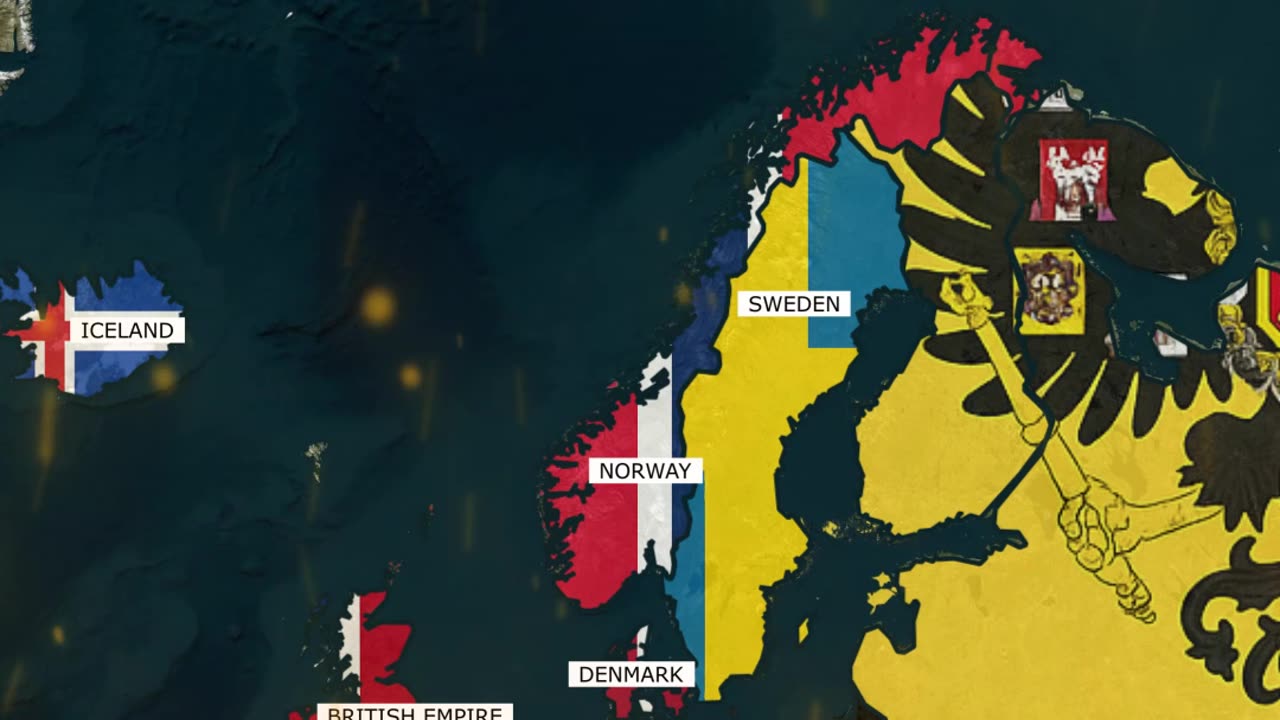 Europe before WW1 (1914) vs Europe after WW1 (1919)-13