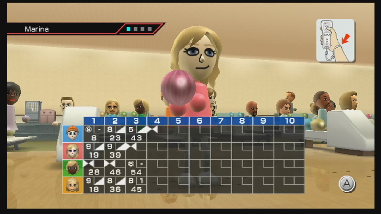 Wii Sports Bowling Game62 Part1