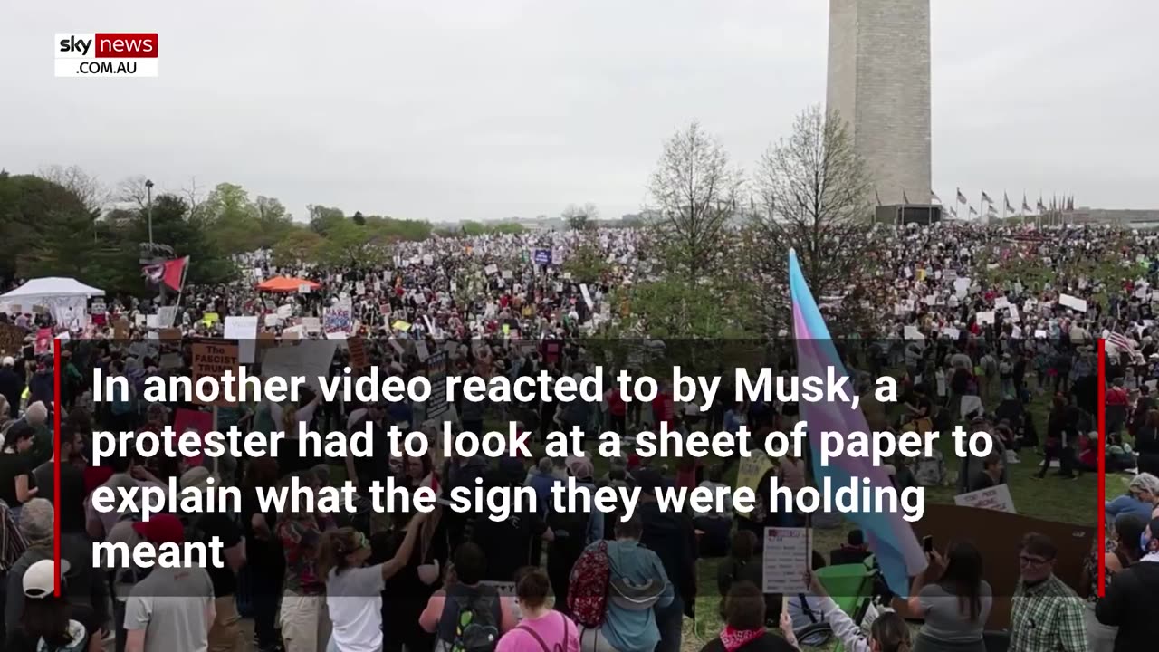 Elon Musk roasts anti-Trump protesters as 'puppets' and their 'puppetmasters'