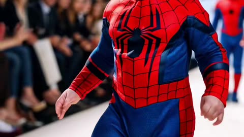 Cutest Baby Fashion Show Spider-Man Edition #KidsFashion #RunwayShow ...