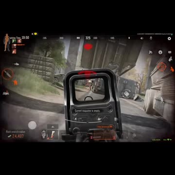 Man Demonstrates Gun Skills by Shooting at the #arenabreakout