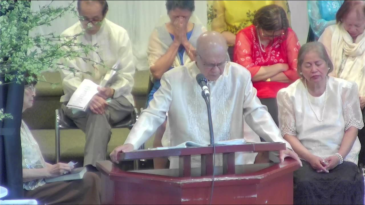 [Sunday Worship Service] Senior's Sunday - Sermon "Growing Old With God" - June 8 2025