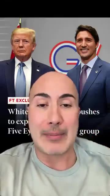 The US is looking to expel Canada from the 5 Eyes group. Hmmm, wonder why?