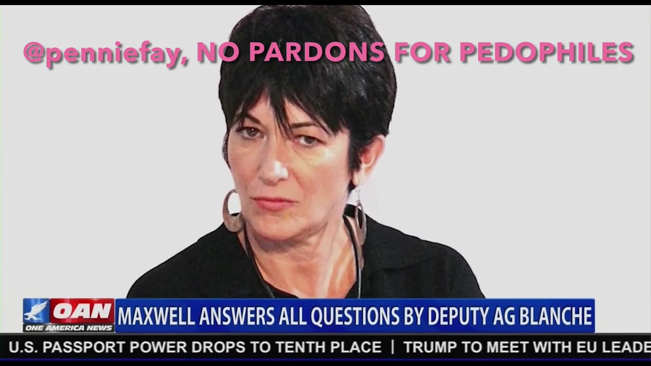 Ghislaine Maxwell - Todd Blanche Meeting Day 2: She Gives Up 100 Names