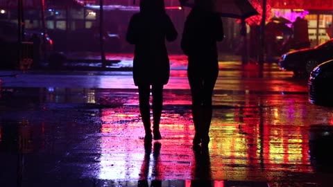 Chuva de crepúsculo