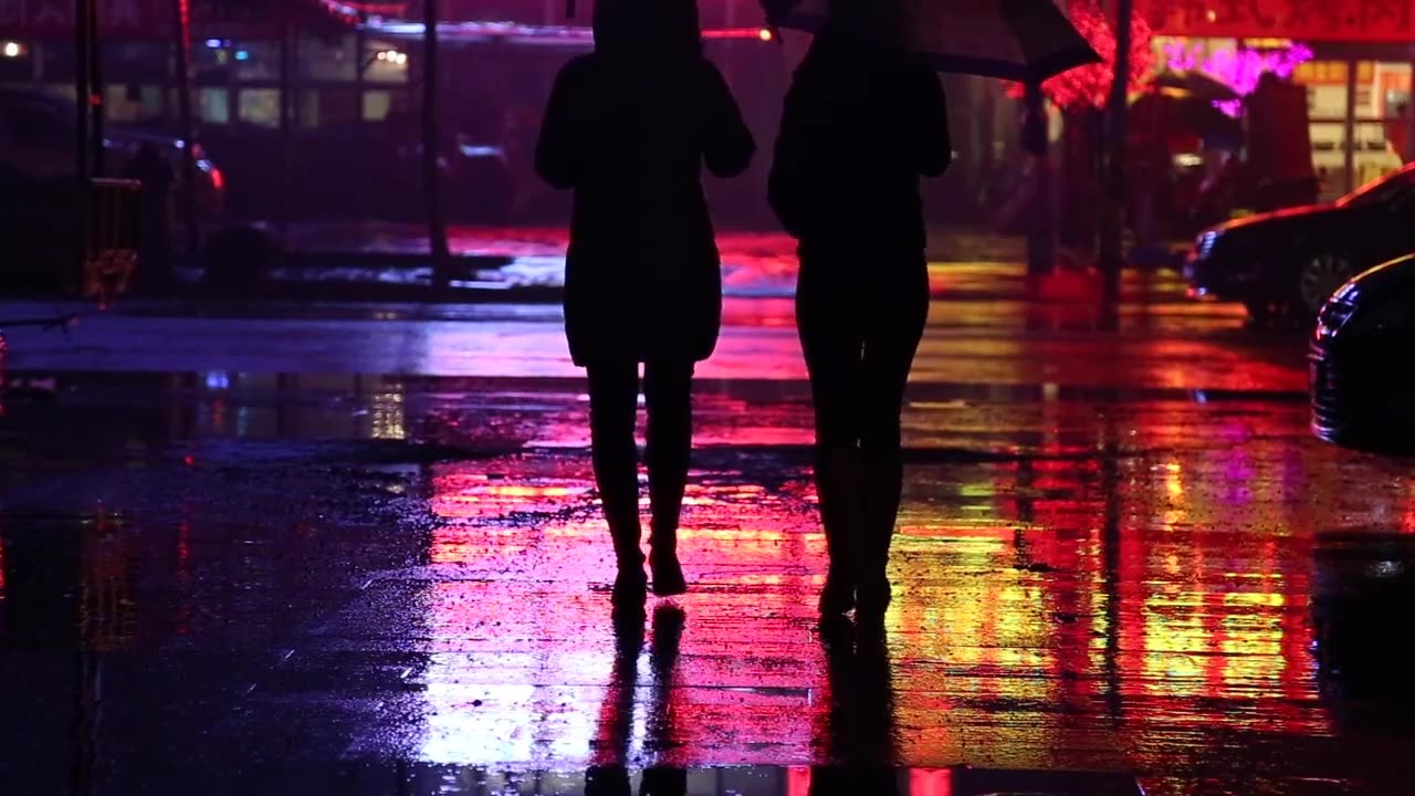 Chuva de crepúsculo