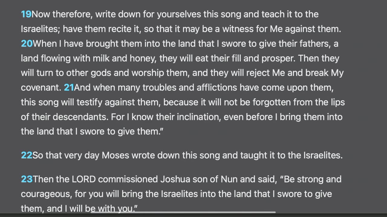 Deuteronomy 31