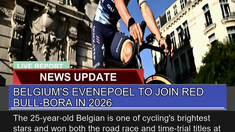 Belgiums Evenepoel to Join Red Bullbora in