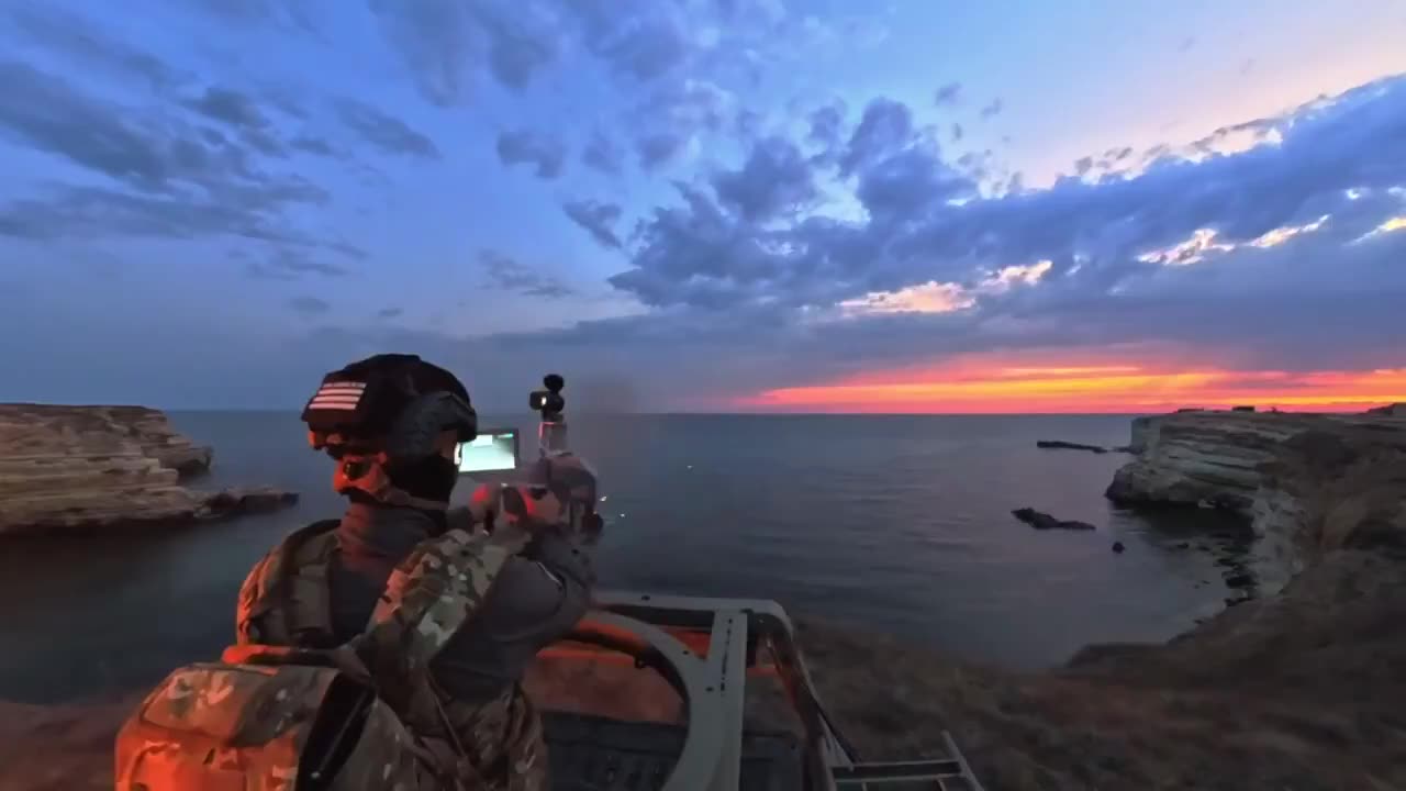 Black Sea Fleet Air Defenders Use GShG Minigun + “Krechet” System Against Drones